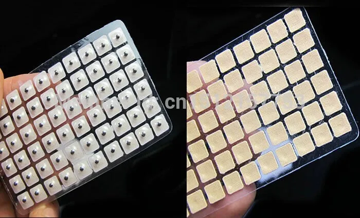 300 шт Семена ваккарии акупунктурный массаж ушной иглы патч раковины