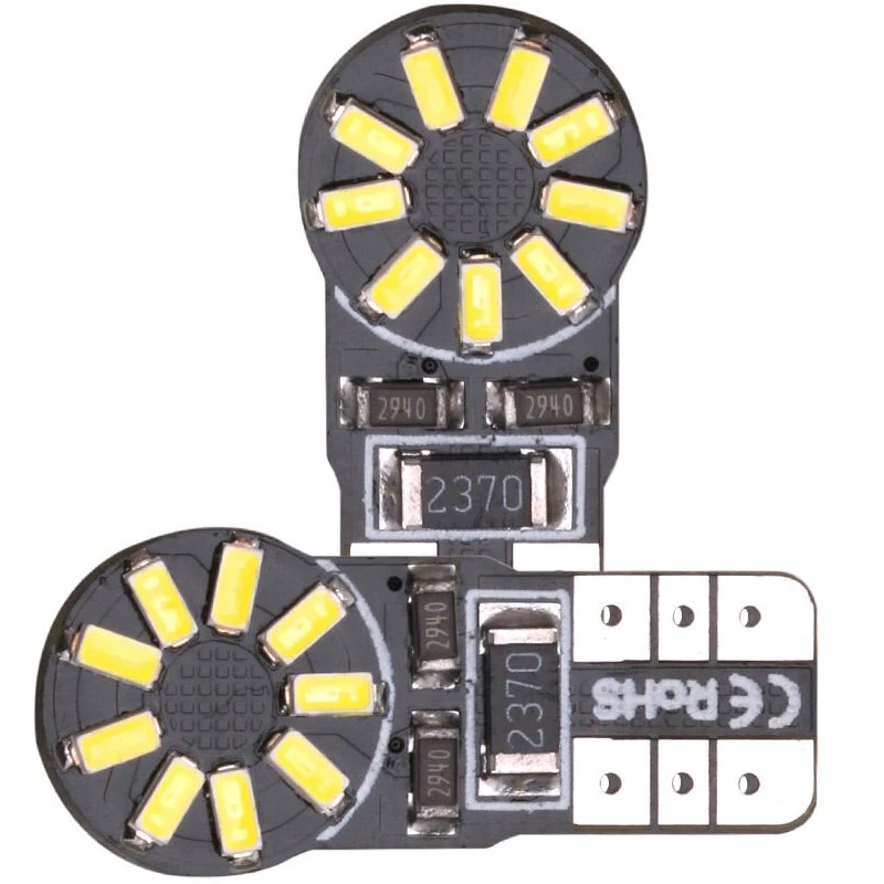 Светодиодный светильник T10 Canbus 18 Smd 3014 без ошибок OBC 194 168 W5W 18smd светодиодный для