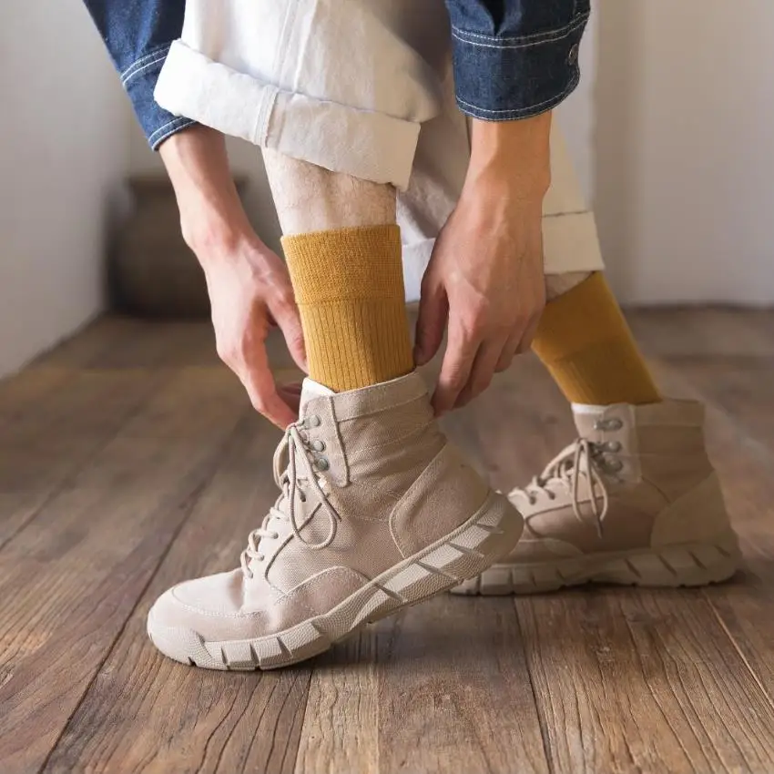 3 пар носки для мальчиков из хлопка в стиле пэчворк Цвет бежевый белый черный