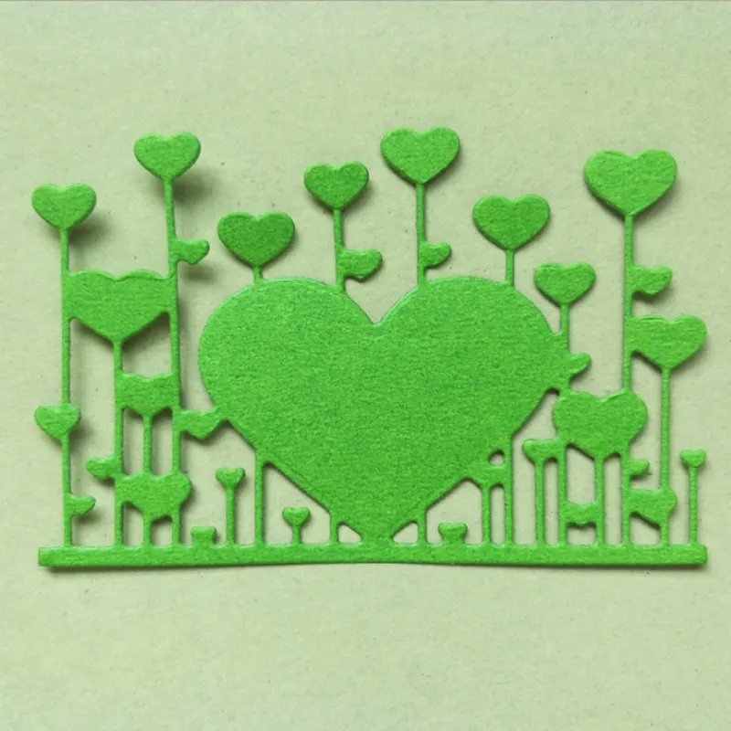 Новинка Лидер продаж трафареты для резки металла в форме сердца и цветка