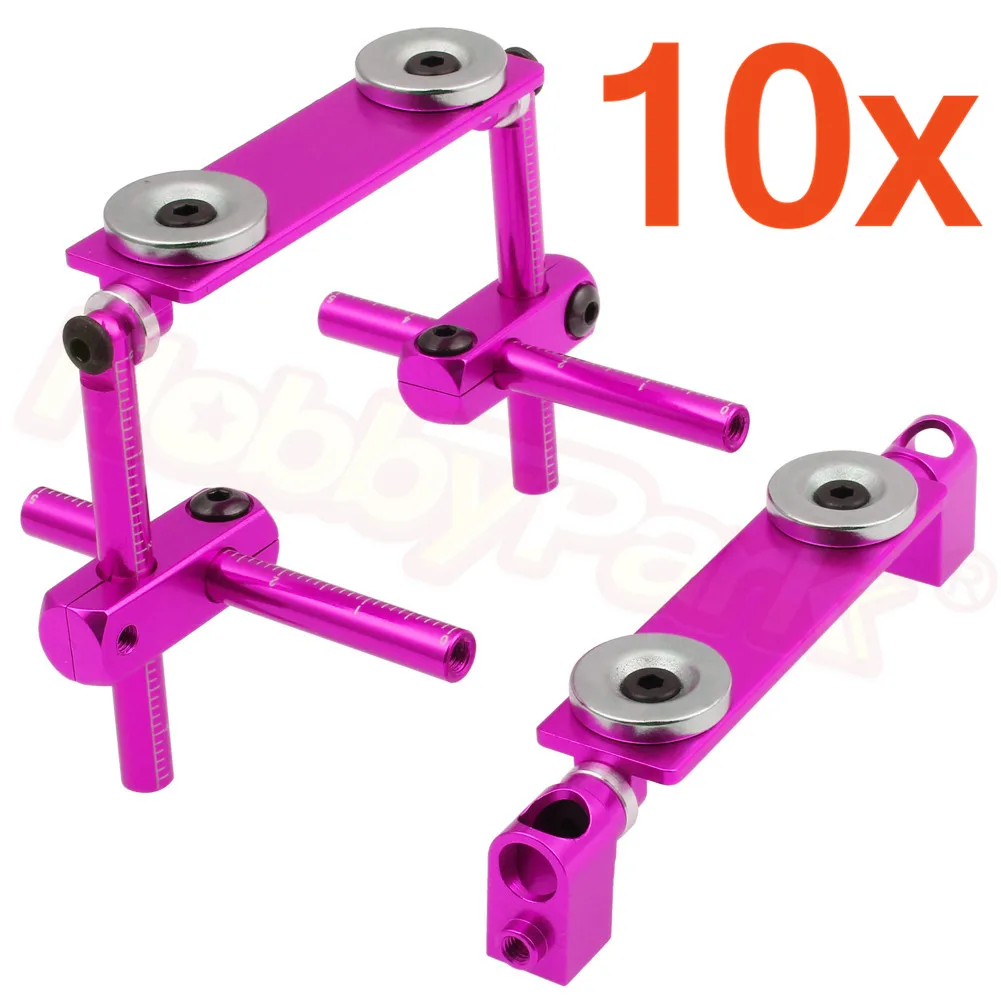 10 комплектов ЧПУ Алюминиевый магнитный стелс Невидимый корпус комплект