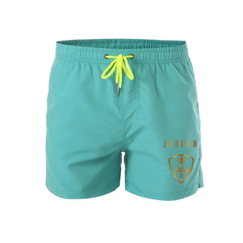 

2021 new fitness printing quick-drying beach shorts men's swimwear men's swimming trunks summer bathing beachwear surfing shorts