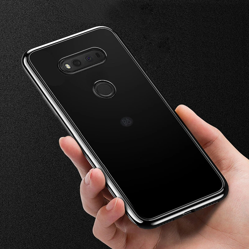 Силиконовый мягкий прозрачный чехол для LG G3 G4 G5 G6 G7 Stylus K10 V10 V20 G 3 4 5 6 7 V 20 K 10 Dual TPU на