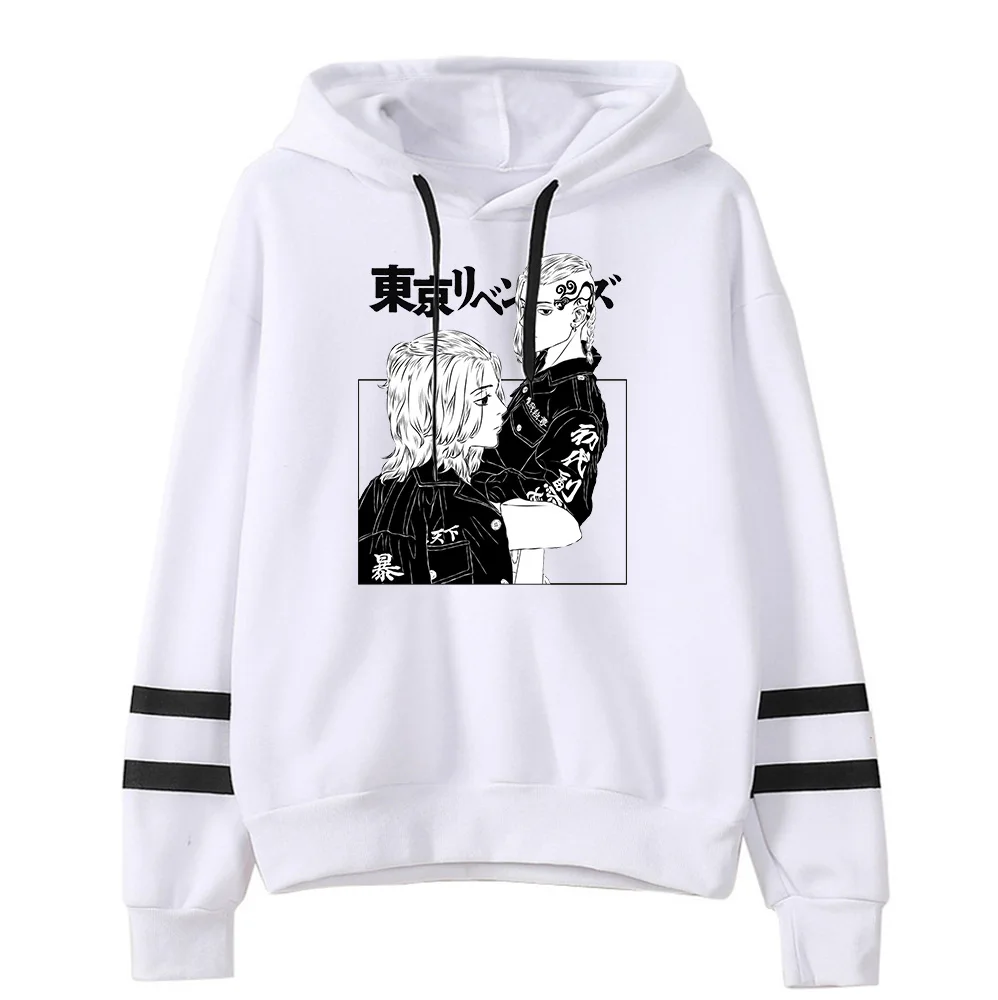

Anime Tokyo Revengers Men Women Unisex Hoodies Sweatshirts Fashion Hip Hop Hooded Autumn Boys Girls Green Pull Women-Clothes