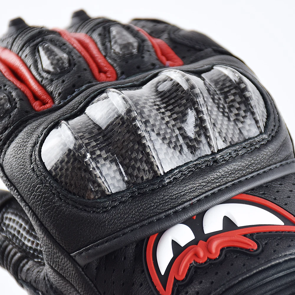 

BERIK Classic Motorcycle Gloves Black Racing Genuine Leather Motorbike Road Racing Team Glove Men Summer Winter Gloves BEG-202