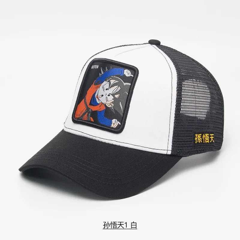 Бренд Вегета чехол Capsule corp Dragon Ball Z Snapback хлопок Бейсбол Кепки Для мужчин Для женщин в стиле «хип-хоп» для папы сетчатая шапка бейсболка дропшиппинг - Цвет: Синий