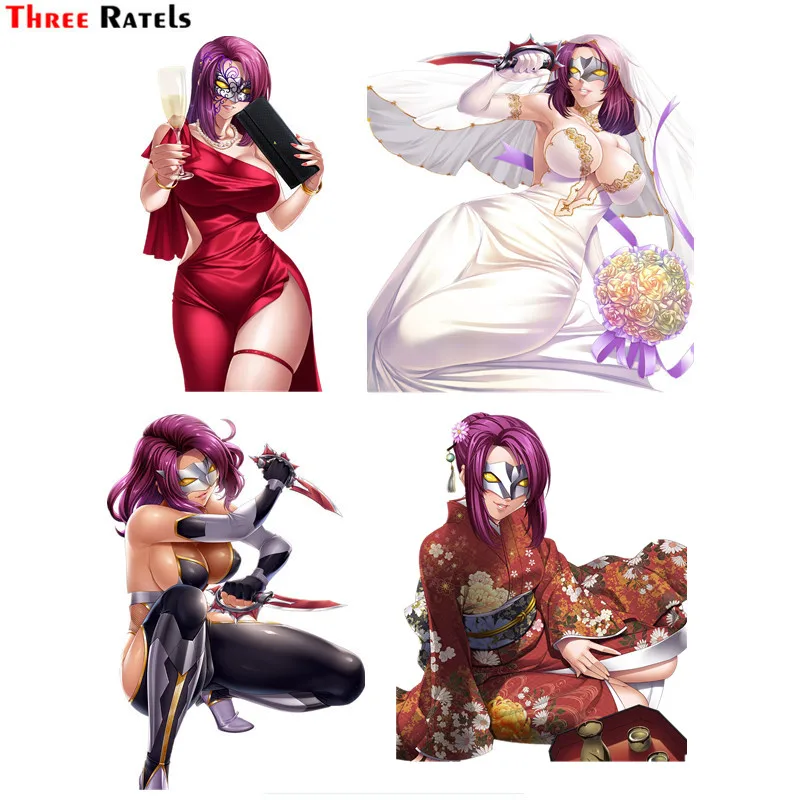 

Наклейка для кузова автомобиля Three Ratels F607 Oboro Taimanin, наклейка для Macbook