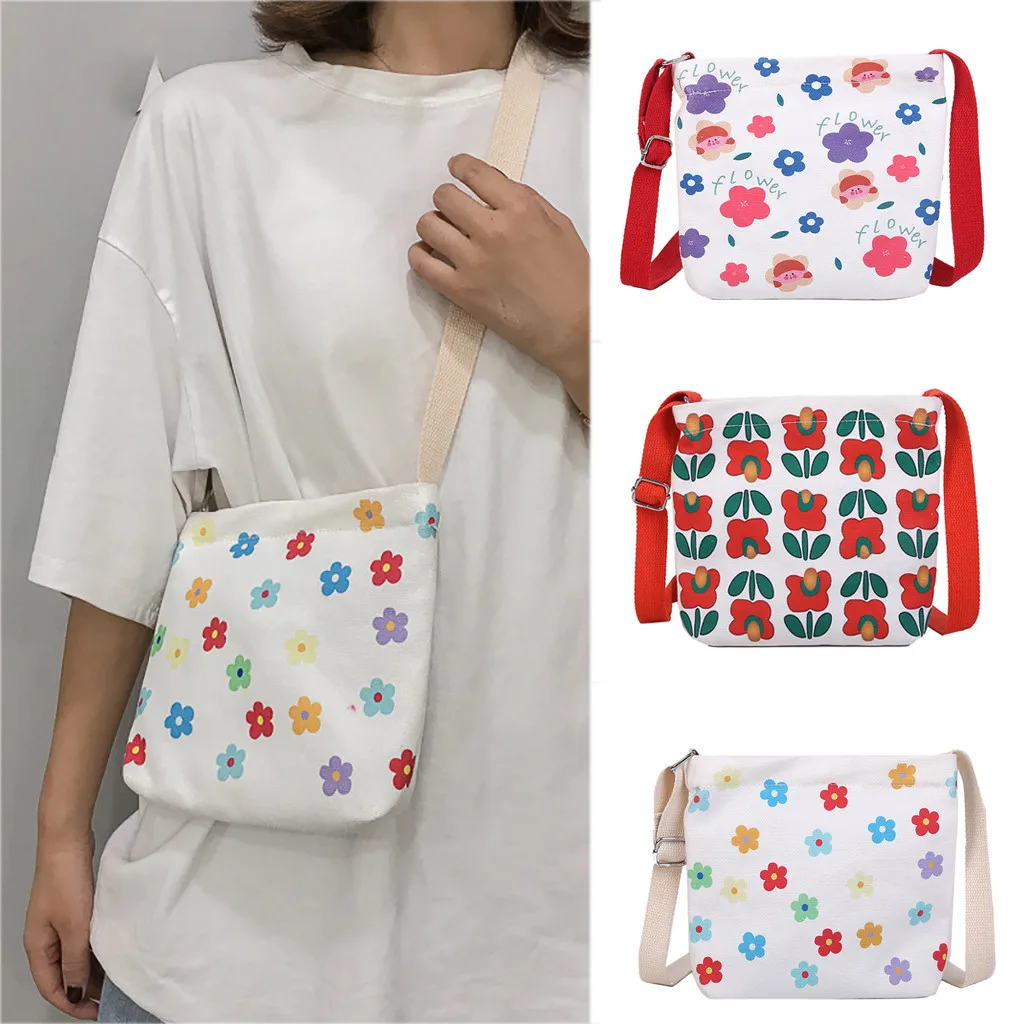 Женская простая Цветочная Холщовая Сумка с цепочками камень мульти женские