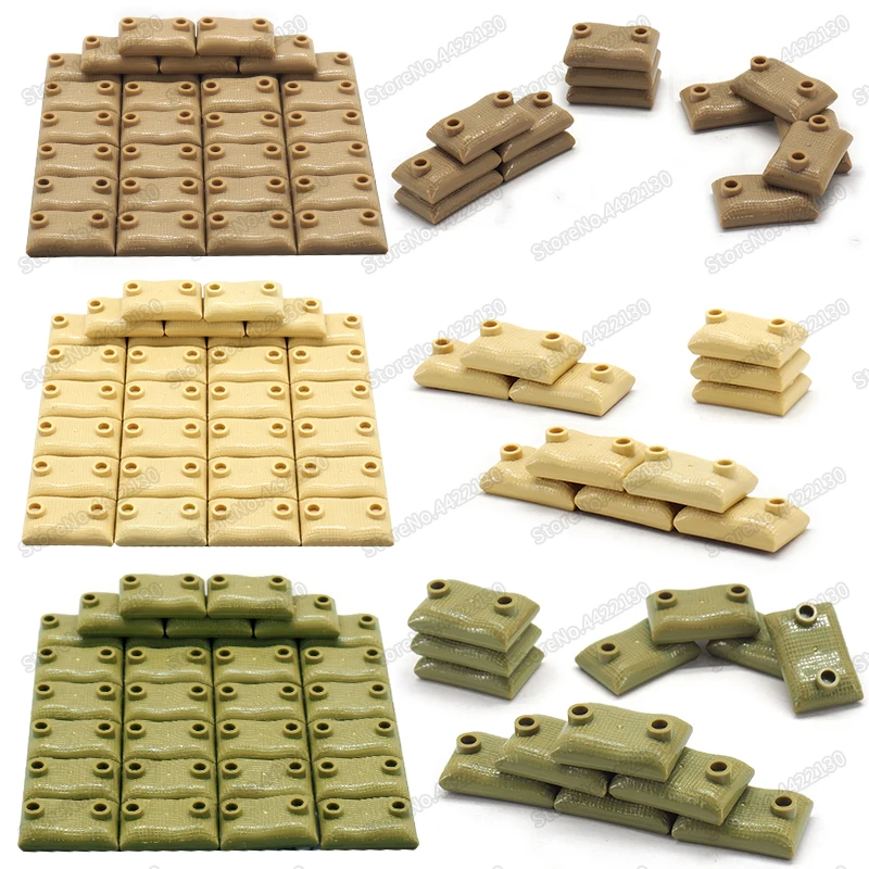 Специальные полицейские строительные блоки Sandbag модель DIY город точка