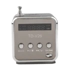 Цифровой портативный мини-радиоприемник, Fm-радио, Интернет, Fm-радио, динамик, USB, SD-карта, плеер для Мобильный телефон шт., музыкальный плеер TD-V26