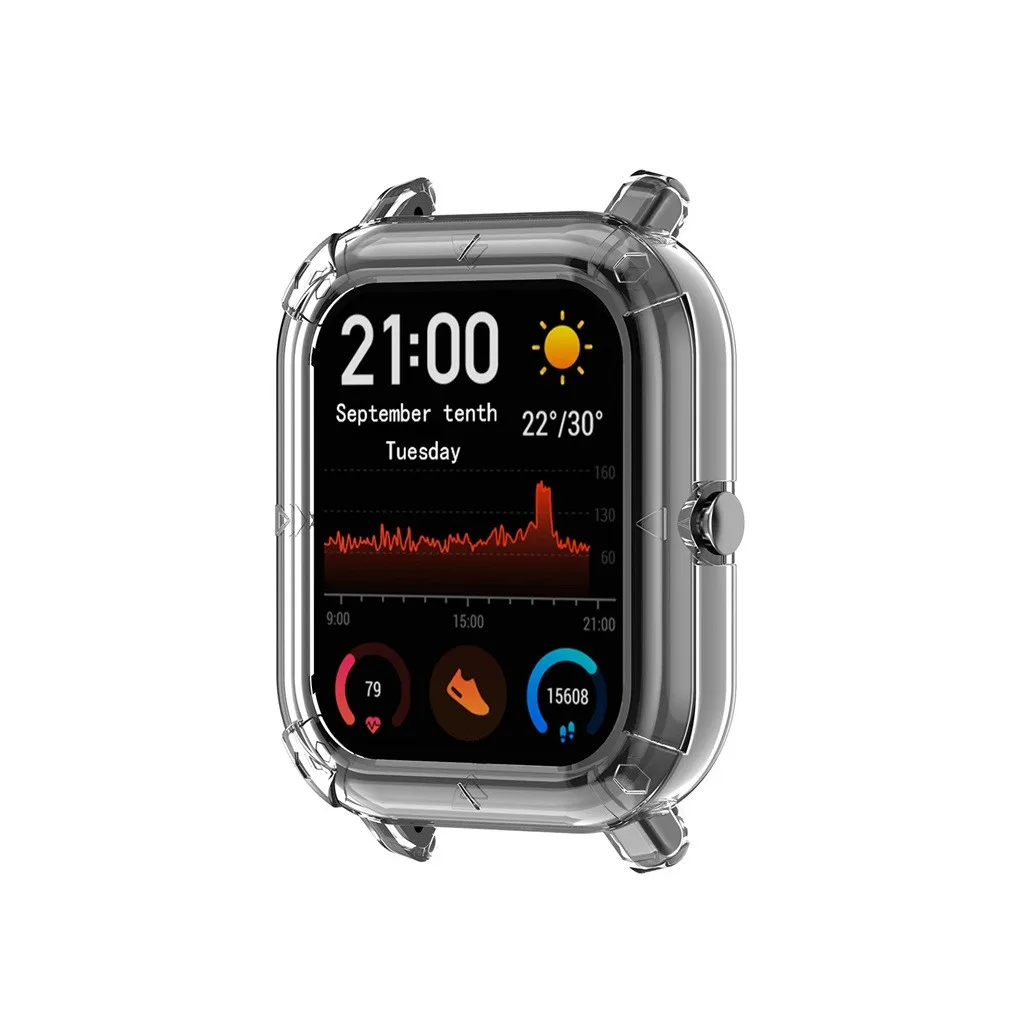 Чехол-бампер из ТПУ Для Xiaomi Huami Amazfit GTS | Электроника