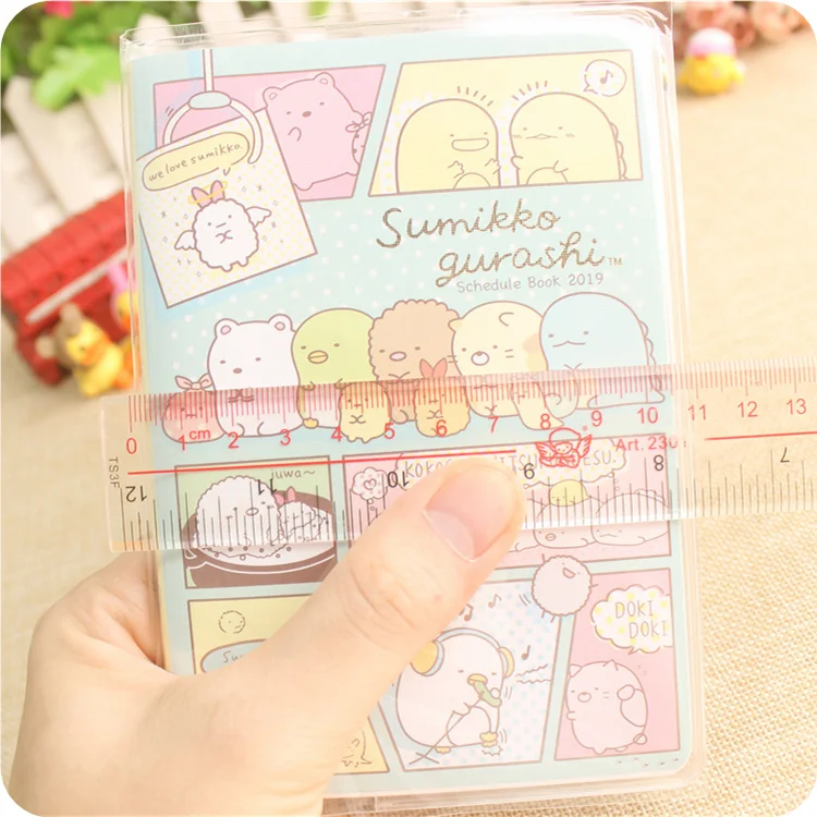 Cute Corner creature Pattern Soft Cover Paper Notebook With Lined Small Portable Diary Planner Notepad Book School Supplies | Дом и сад