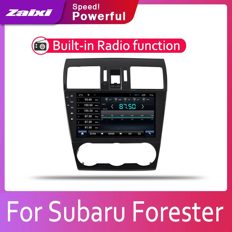 ZaiXi 2din Car multimedia Android Autoradio Radio GPS player For Subaru Forester XV 2015~2018 Bluetooth WiFi Mirror link | Автомобили и