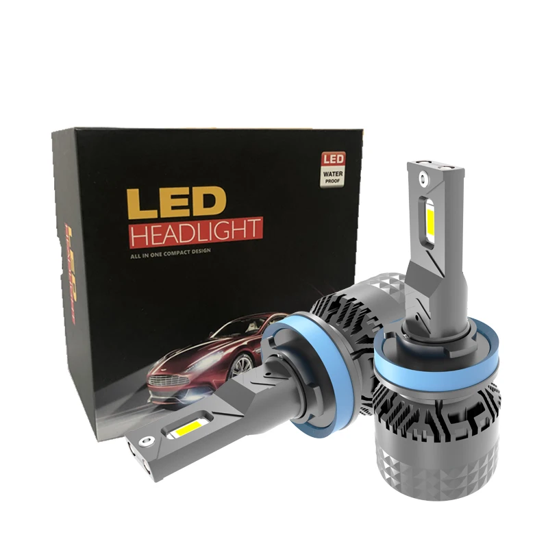 

2021 Car Led Headlight Lampada Led Lamp h4 Luces Led H4 Bulb 9003 Hb2 120w 16000lm Auto Light Fog Automobile CSP 6500K 12V 24V
