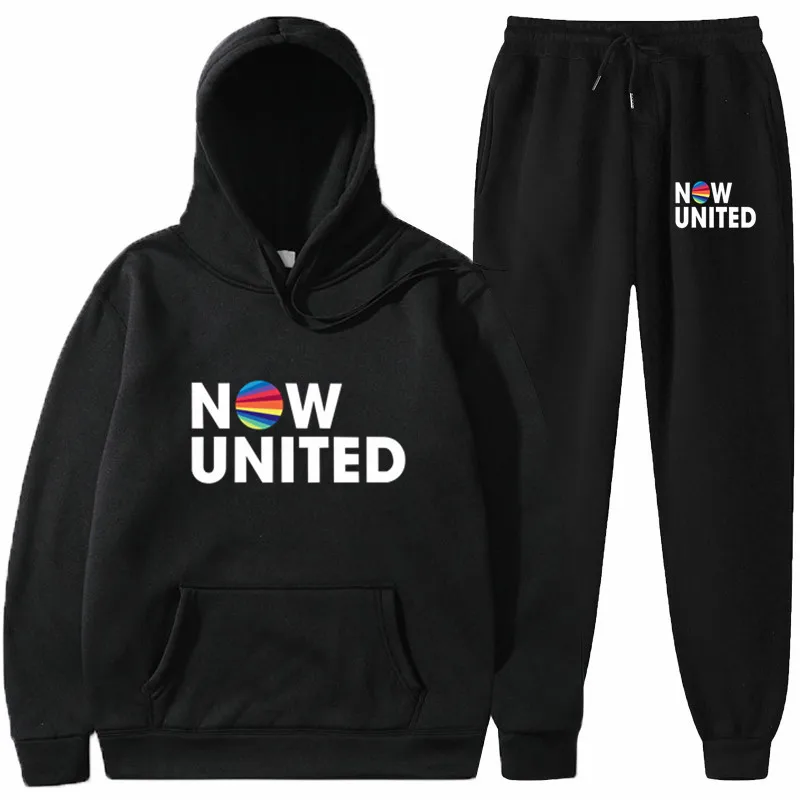 

Now United Hoodie Suit Sweatshirts Men Women Germany Unisex Harajuku Tracksui long Sleeve Hooeded Loose Hoodie