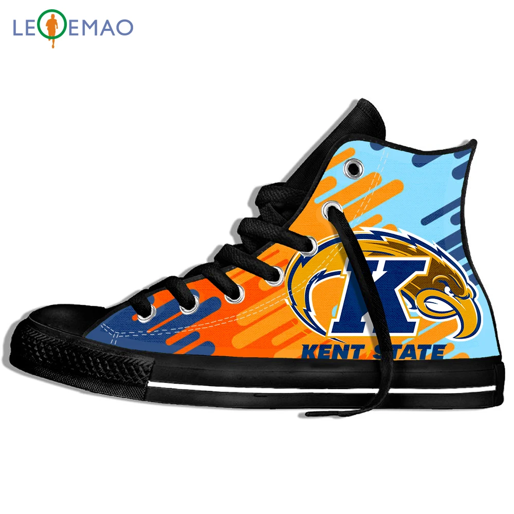 Кроссовки с принтом логотипа на заказ Kent популярные мужские парусиновые дышащие