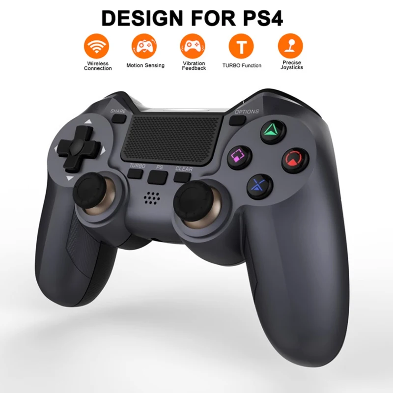 Геймпад для PS4 беспроводные вибрационные Джойстики совместимые с Bluetooth Elite/Slim/Pro |