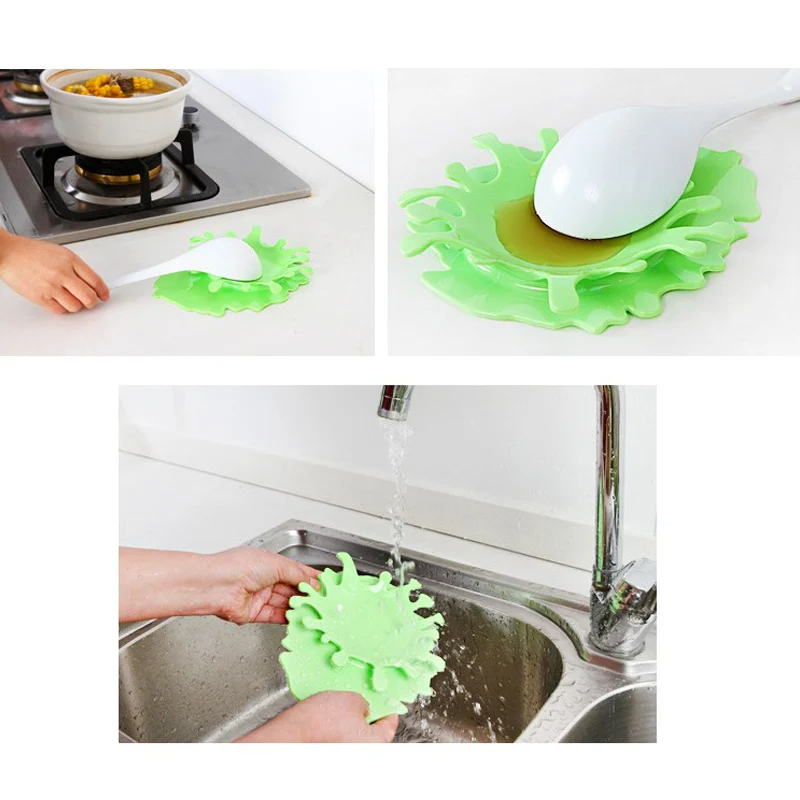 Пластиковые подставки для ложки в форме кетчупа 4 цвета подставка органайзер