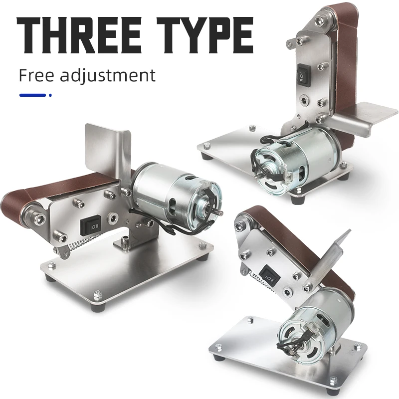 Электрическая ленточная шлифовальная машинка сделай сам мини точилка для ножей