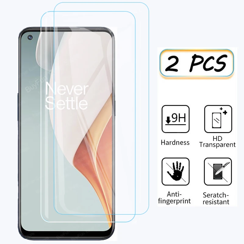 

Закаленное стекло для Oneplus N100 N10, Защитное стекло для Oneplus 8T 7T 6T 7 9 9r, пленка 9H, 2 шт./лот