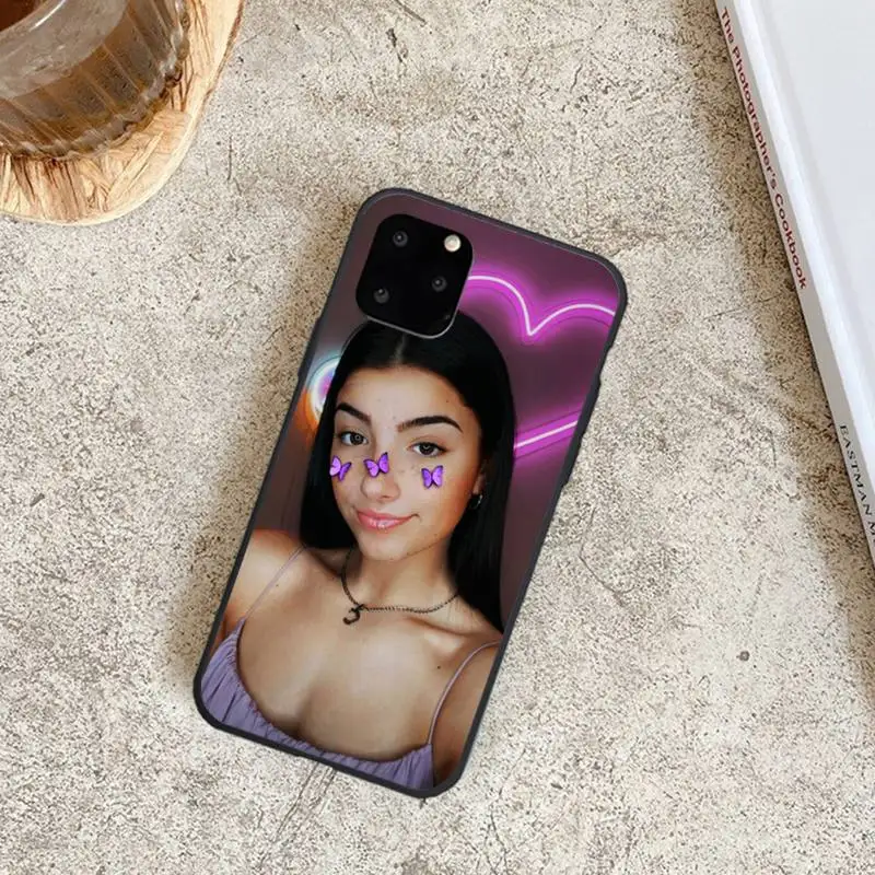 

Charli Damelio Hot girl Phone Case for iPhone 8 7 6 6S Plus X 5S SE 2020 XR 11 12 Pro mini pro XS MAX