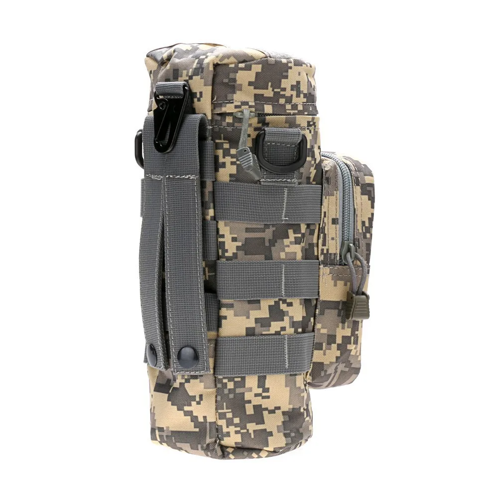 New Casual Camouflage Sports Bag MOLLE Hanging Storage Bag Portable Adjustable Universal Kettle Bag