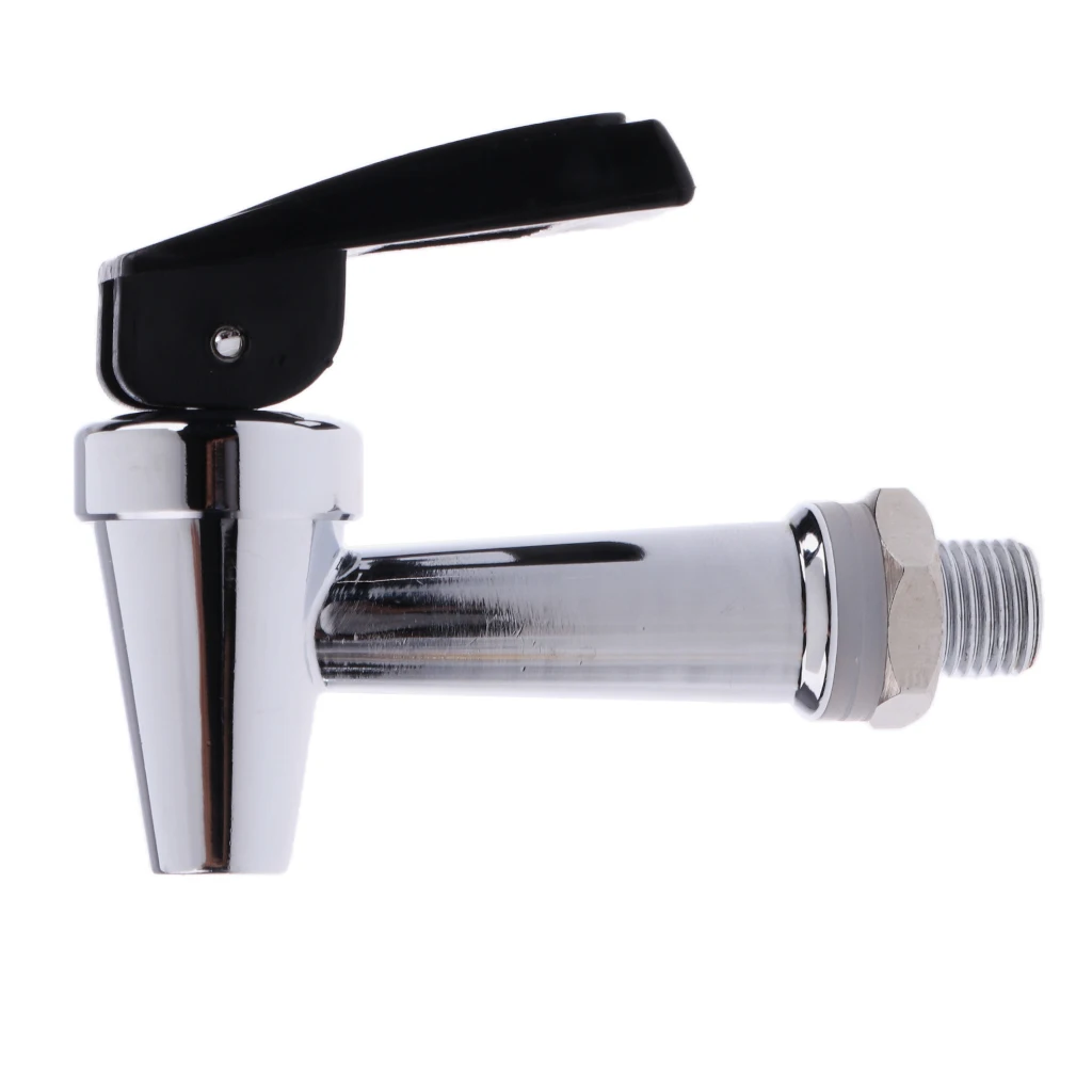 

Coffee Hot Drink Faucet Coffee Hot Beverage Tap Silver Domestic 1/4 inch 12mm Flow Control Faucet Coffee Hot Beverage Tap