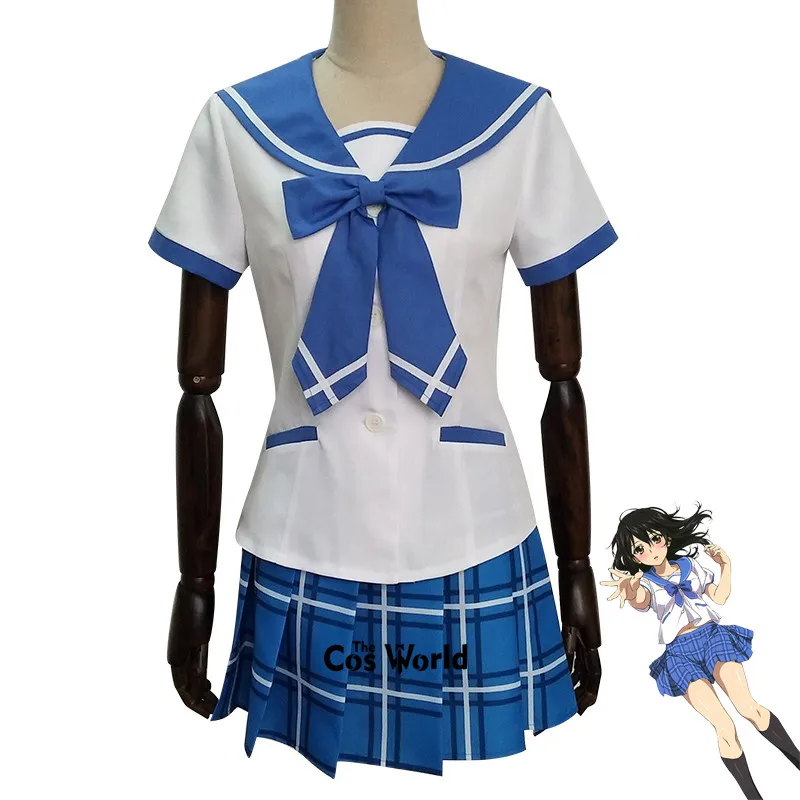 Strike The Blood Himeragi Yukina школьная форма топы юбка наряд аниме костюмы для косплея |
