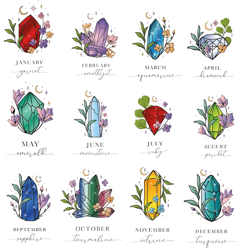 

Наклейки на одежду со стразами Lucky созвездиями