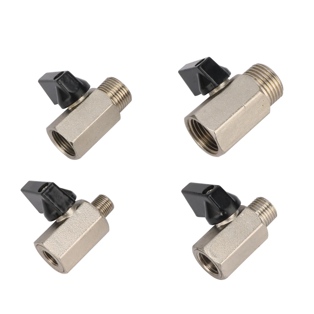 

Латунные шаровые клапаны Adhere To Fly 1/8", 1/4", 3/8", 1/2"