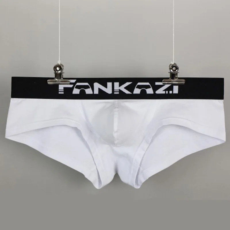 Новые сексуальные мужские трусы боксеры шорты модные с низкой талией трусики