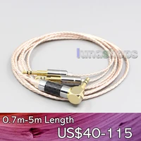 ln006880 hi res brown xlr 3 5mm 2 5mm 4 4mm earphone cable for oppo pm 1 pm 2 planar magnetic sonus faber pryma headphone