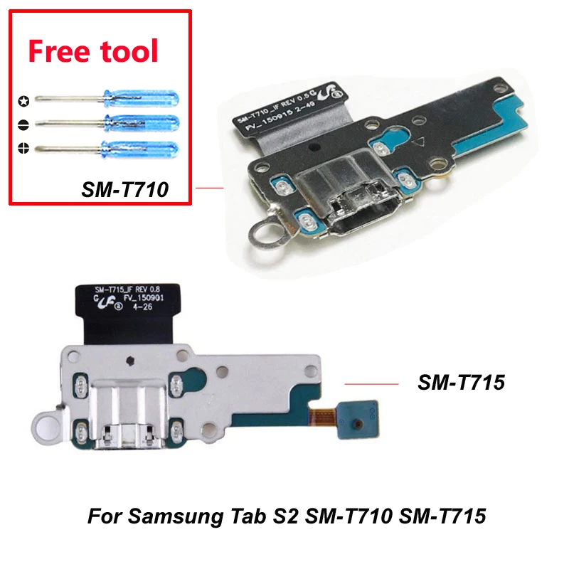 Оригинальный usb порт для зарядки док станция разъем плата гибкий кабель samsung Tab S2 SM