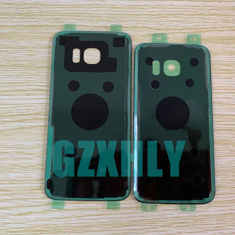 

10Pcs High Quality For Samsung Galaxy S7 Edge G930 G935 Back Glass Battery Cover Housing Door Rear Case Replacement With Logo