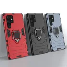 Чехол для Samsung Galaxy S22 Ultra, чехол S21 FE S20 Plus Note 20 10 Lite с кольцом-держателем, армированный бампер, чехлы для телефонов Samsung S22