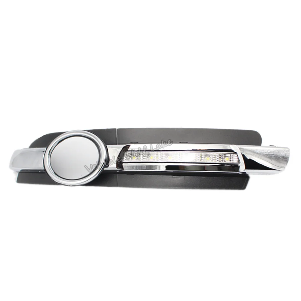 2 шт. светодиодный DRL для AUDI A6 C6 2005 2006 2007 2008 автомобильный Дневной ходовой свет