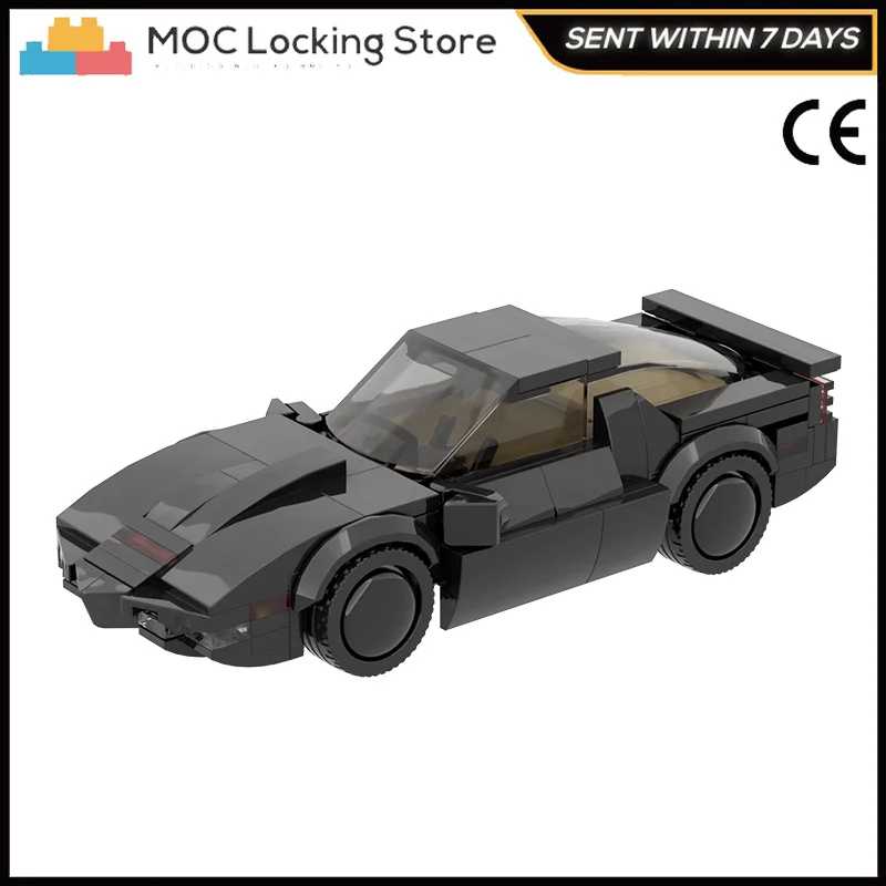 

MOC Knighted High-Tech Rider Famous Movie Series Vehicle Blocks Models,Children's Educatonal Toys,Idea as Kid Birthday Gifts