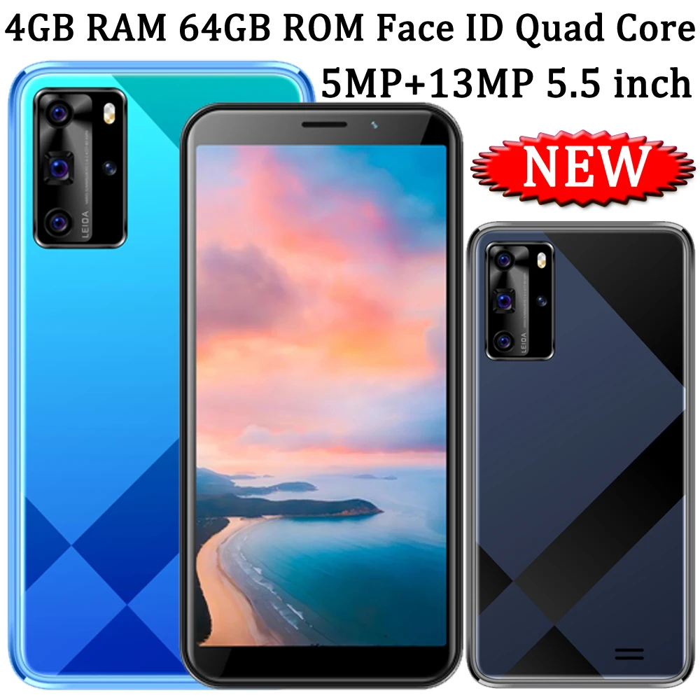 

Разблокированный смартфон Z18, экран 5,5 дюйма, 4 Гб ОЗУ, 64 Гб ПЗУ, четырехъядерный, 5 Мп + 13 МП, фронтальная/задняя камера, мобильный телефон с Wi-Fi ...