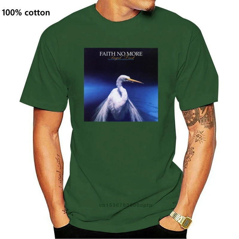

Новинка, чехол для альбома New Faith No More, футболка DTG черного цвета, все размеры, стандартная хлопковая футболка, популярная безразмерная футбол...