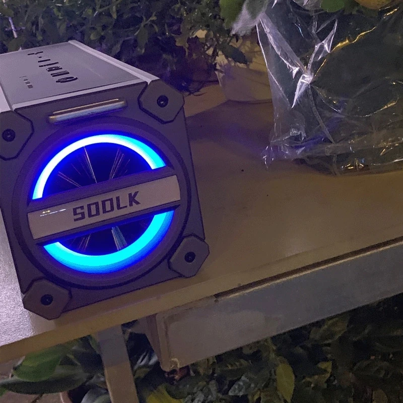Портативная Водонепроницаемая Bluetooth-колонка 120 Вт с микрофоном | Электроника