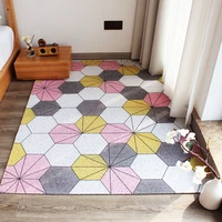 pvc carpet non slip floor mats nordic home bathroom living room entrance doormat custom silk loop irregular shape door mat