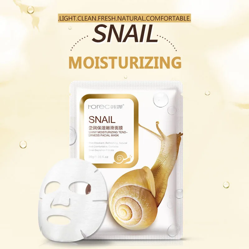 Игровая сессия увлажняющая маска улитка увлажняющий масло Управление акне