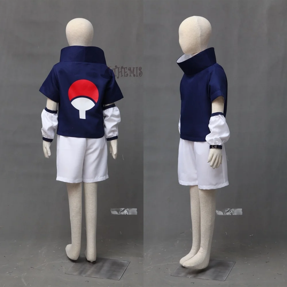 Костюм для косплея MMGG Uchiha Sasuke голубая повязка на голову сделанная заказ любого