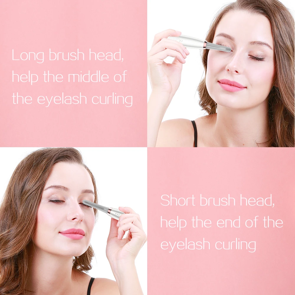 Electric Heated Eyelash Curler, TOUCHBeauty Rechargeable Lash Curler, Heated Eyelash Curler, Eye Lash Curler-Fast Heating Up