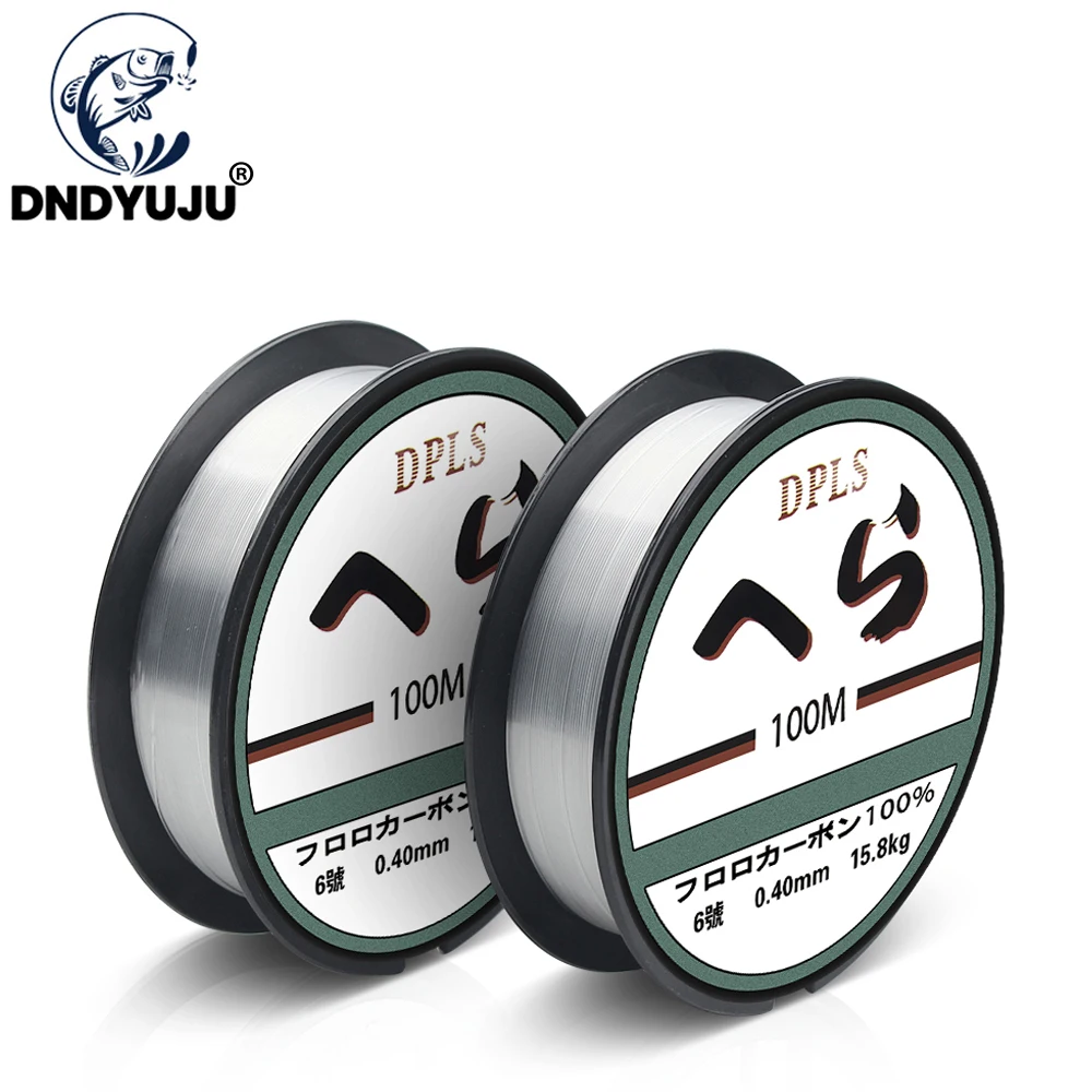 DNDYUJU Высококачественная 100 м нейлоновая рыболовная леска сверхпрочная японская однонитевая рыболовная леска для ловли окуня и карпа рыболовные аксессуары