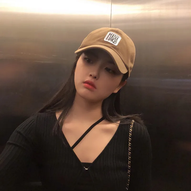 

New Ins, The Same Korean Student Soft Top Cloth, Versatile Cap, Children's Fashion Street Retro Baseball Cap