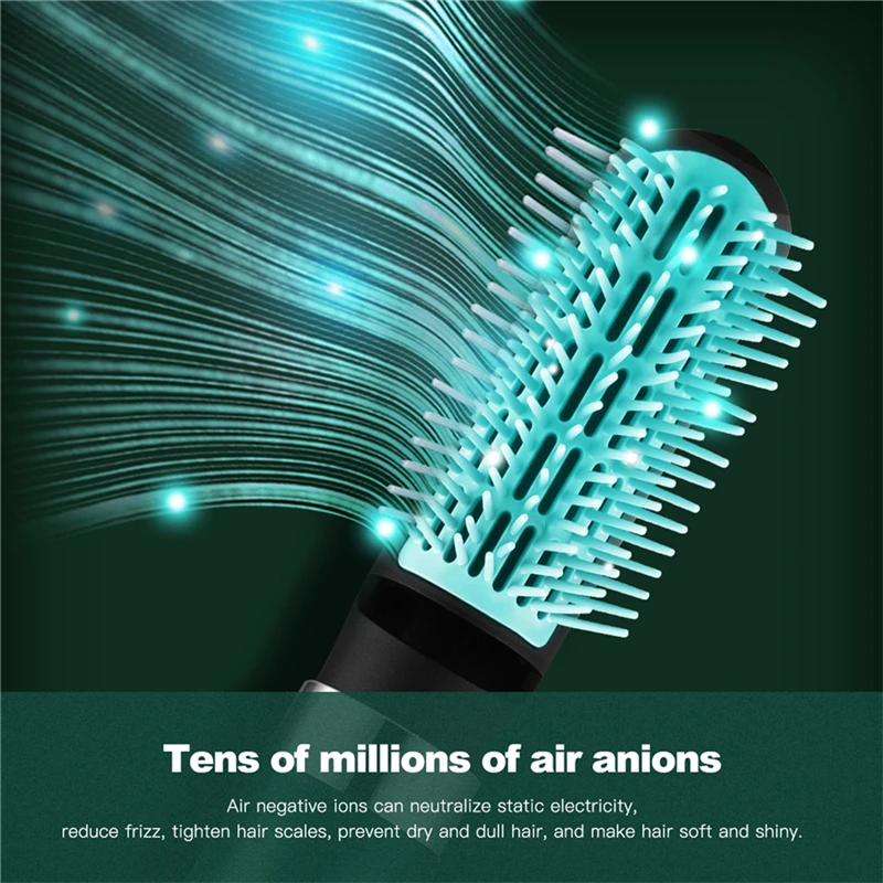 3 в 1 фен для волос с отрицательными ионами щетка объема воздуходувка горячим