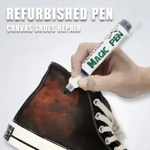 Paint For Fabric Canvas Shoes Waterproof Repair Pen Shoes Pen Decolorization Color Repair Refurbishe