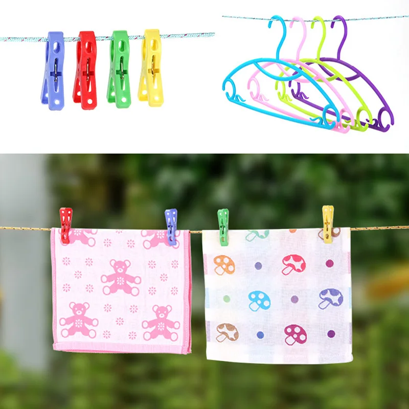 1 шт. многофункциональная нейлоновая вешалка для белья 10 м|Бельевые веревки| |