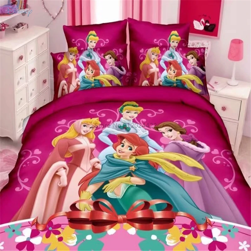 Комплект постельного белья Принцессы Диснея популярный детский комплект из 2/3